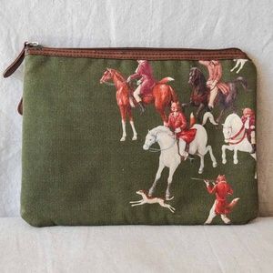 Henry Cotton’s Limited Edition Fox Hunt Canvas Pouch (Flawed)